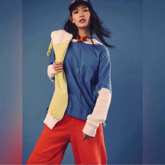 FP Movement Plie Twofer Layer in Light Cobalt - Picture 1 of 4